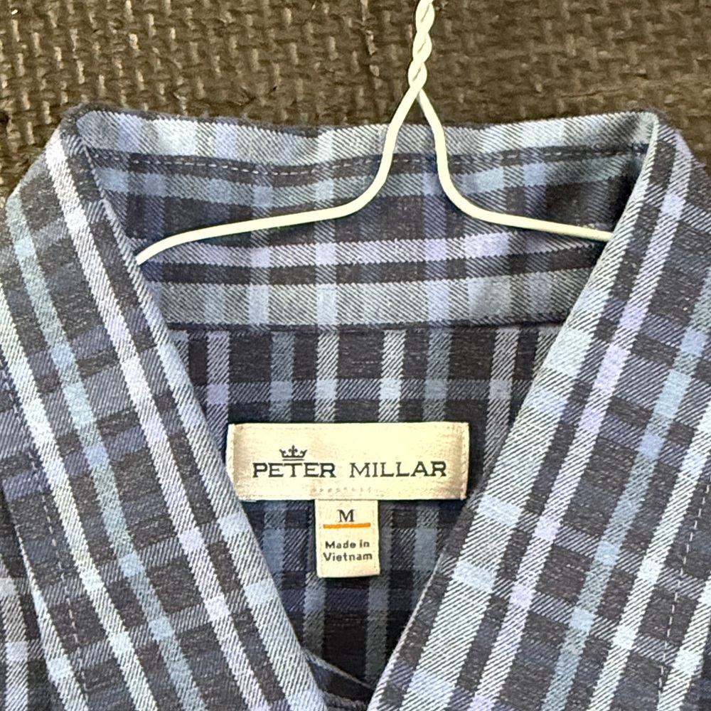Peter Millar button down flannel - image 2